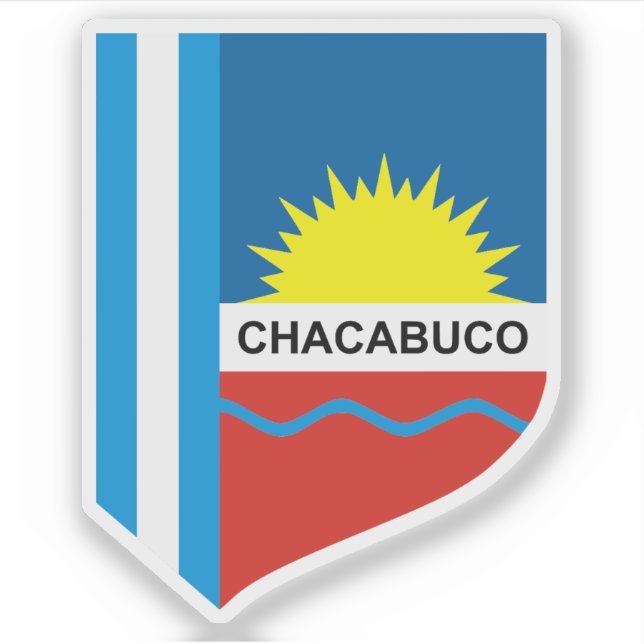 Coat of arms of Chacabuco partido, Argentina (Front)
