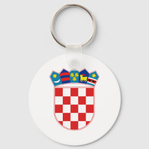 Coat of Arms of Croatia Key Ring