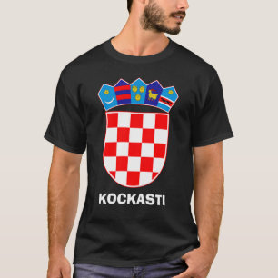 Coat of Arms of Croatia Kockasti T-Shirt
