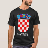 Coat of Arms of Croatia Vatreni T-Shirt