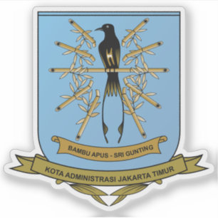 Coat of arms of East Jakarta, Indonesia