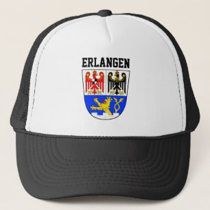 Coat of Arms of Erlangen, GERMANY Trucker Hat