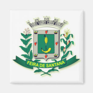 Coat of Arms of Feira de Santana (Bahia, Brazil) Magnet