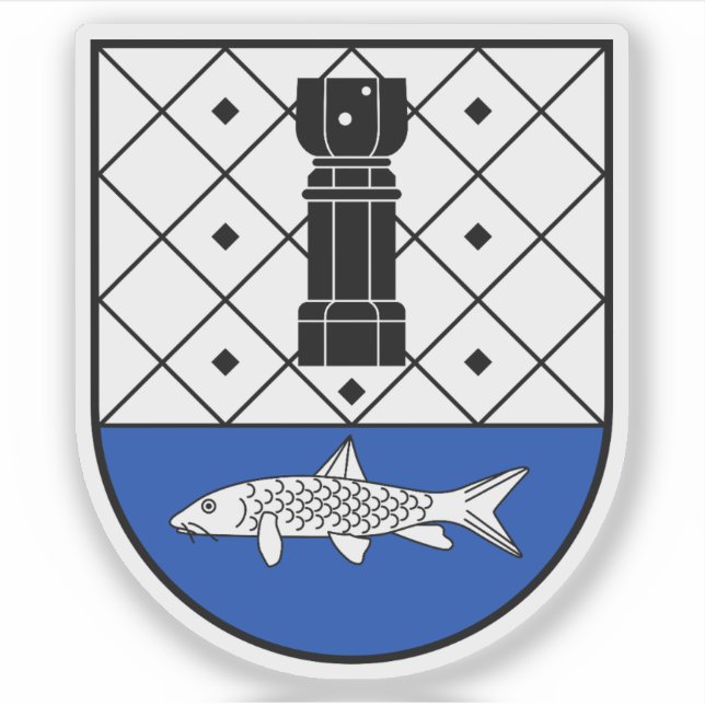 Coat of arms of Feldbach, Styria, Austria (Front)