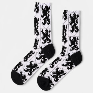 Coat of Arms of Flanders Socks