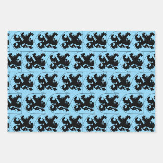 Coat of Arms of Flanders Wrapping Paper Sheet
