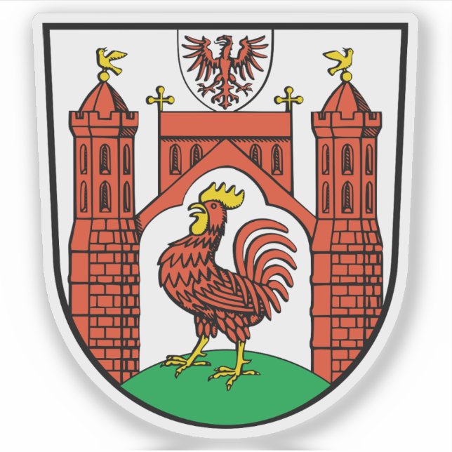 Coat of arms of Frankfurt an der Oder, Germany (Front)