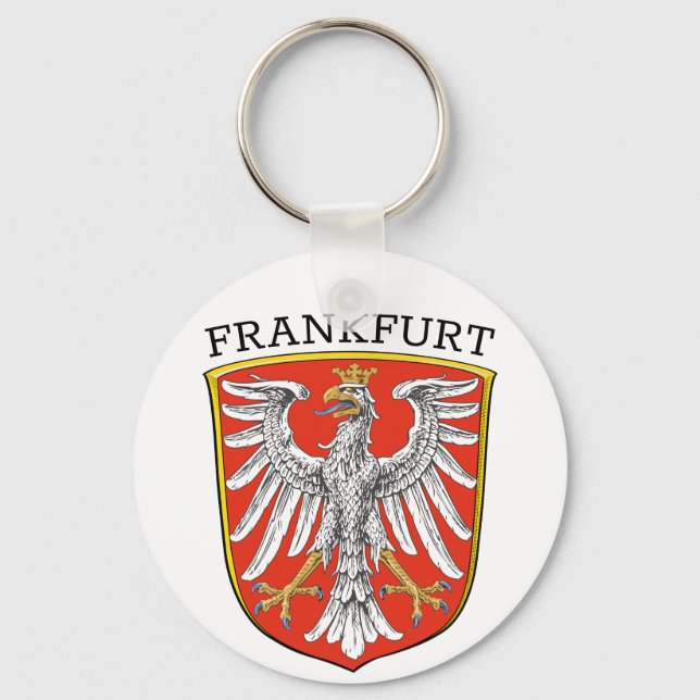 Coat of Arms of Frankfurt - GERMANY Key Ring (Front)