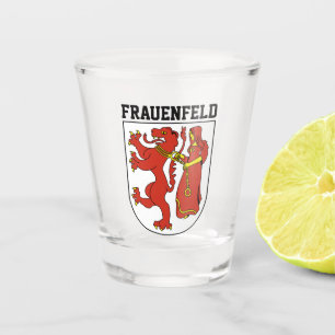 Coat of Arms of Frauenfeld, Switzerland Shot Glass