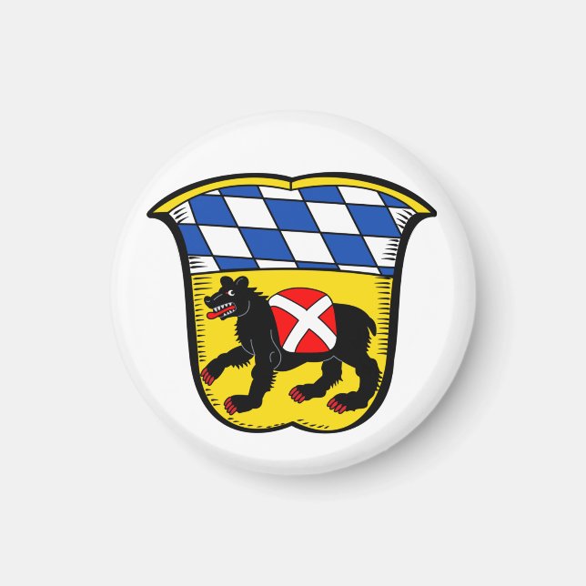 Coat of Arms of Freising, Germany Magnet (Front)