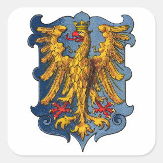 Coat of arms of Friuli Square Sticker