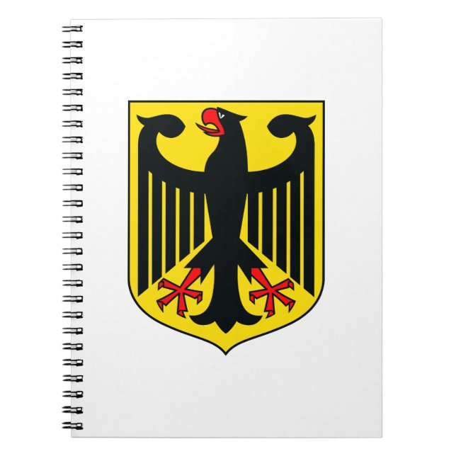 Coat of arms of Germany Notebook (Front)