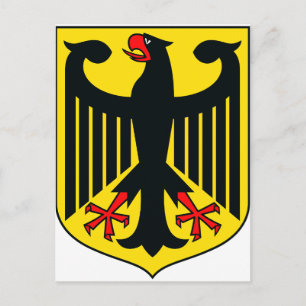Coat of arms of Germany Postcard