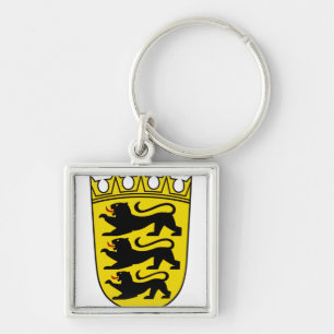 Coat of arms of Germany state Baden-Wurttemberg Key Ring