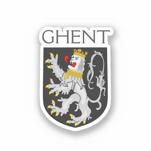 Coat of Arms of Ghent, Belgium (Front)