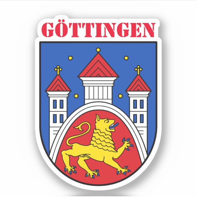 Coat of Arms of Göttingen, Germany (Front)