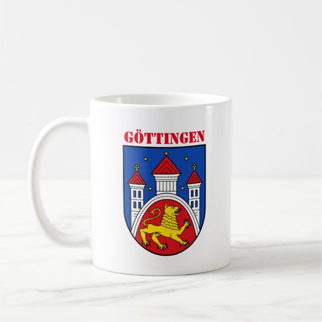 Coat of Arms of Göttingen, Germany Coffee Mug (Left)