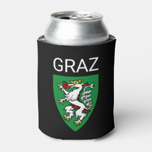 Coat of Arms of Graz - AUSTRIA Can Cooler