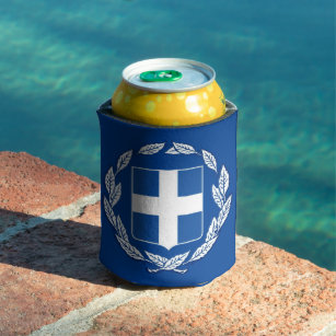 Coat of arms of Greece Can Cooler