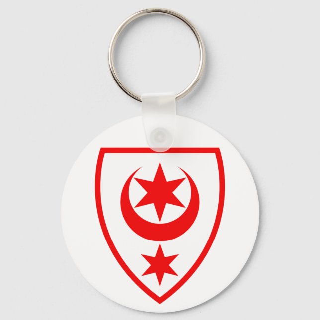 Coat of Arms of Halle (Saale), Germany Key Ring (Front)