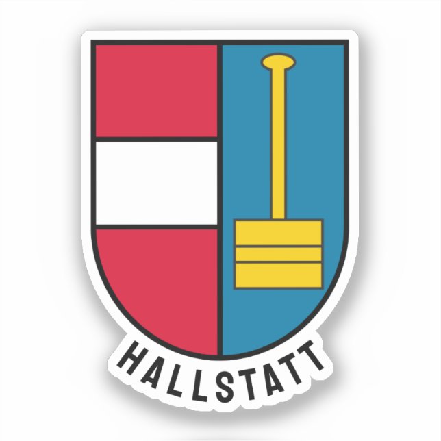 Coat of Arms of Hallstatt - AUSTRIA (Front)