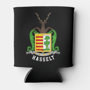 Coat of Arms of Hasselt, Belgium Can Cooler