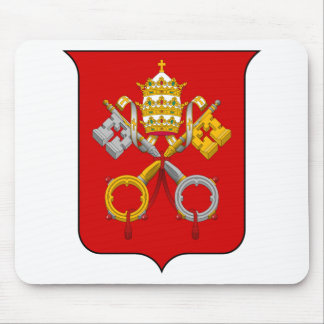 Coat of arms of he Vatican City Mouse Pad