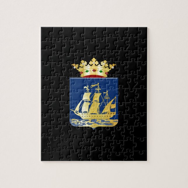 Coat of arms of IJlst Jigsaw Puzzle (Vertical)