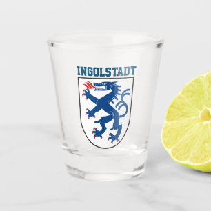 Coat of Arms of Ingolstadt, Bavaria - GERMANY Shot Glass