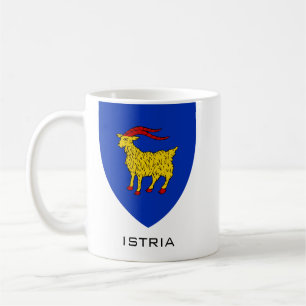 Coat of Arms of Istria Adriatic Legacy Coffee Mug