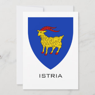 Coat of Arms of Istria Adriatic Legacy Invitation