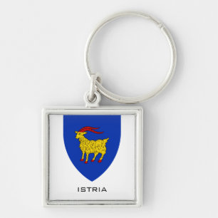 Coat of Arms of Istria Adriatic Legacy Key Ring
