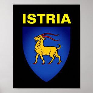 Coat of Arms of Istria Poster