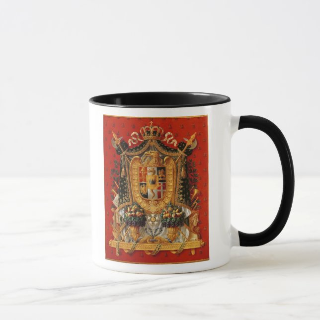 Coat of Arms of Italy, design for a tapestry Mug (Right)
