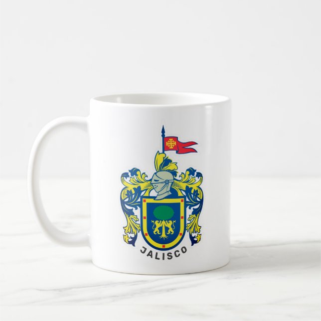 Coat of Arms of Jalisco, Mexico Coffee Mug (Left)
