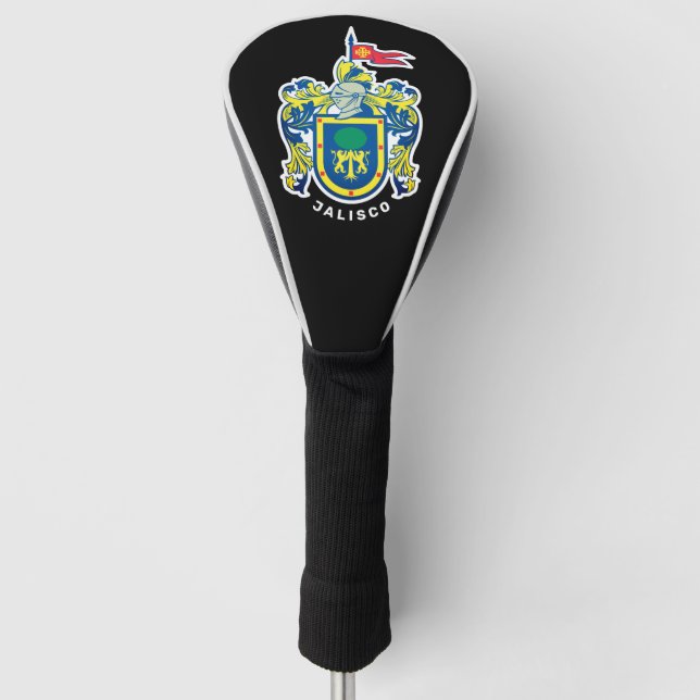 Coat of Arms of Jalisco, Mexico Golf Head Cover (Front)