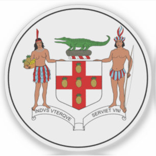 Coat of arms of Jamaica (1906 - 1957)
