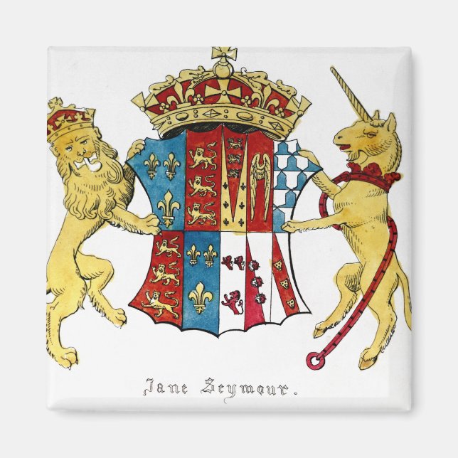 Coat of Arms of Jane Seymour Magnet (Front)
