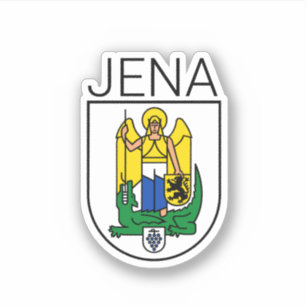 Coat of Arms of Jena - Thüringen, GERMANY Classic 