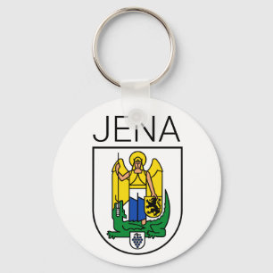 Coat of Arms of Jena - Thüringen, GERMANY Key Ring