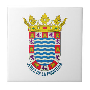 Coat of Arms of Jerez de la Frontera Ceramic Tile