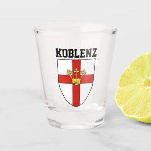Coat of Arms of Koblenz, Germany Shot Glass