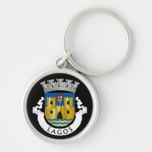 Coat of Arms of Lagos, Portugal Key Ring