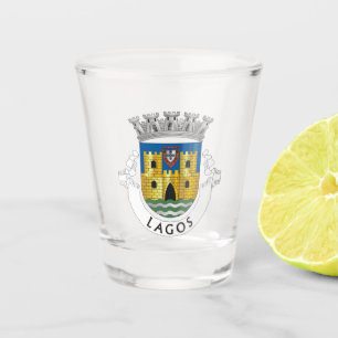 Coat of Arms of Lagos, Portugal Shot Glass