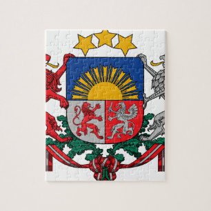 Coat of arms of Latvia - Latvijas ģerbonis Jigsaw Puzzle