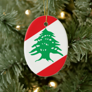 Coat of Arms of Lebanon Ceramic Ornament