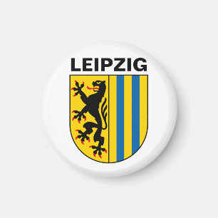 Coat of Arms of Leipzig, Germany Magnet