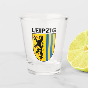 Coat of Arms of Leipzig, Germany Shot Glass