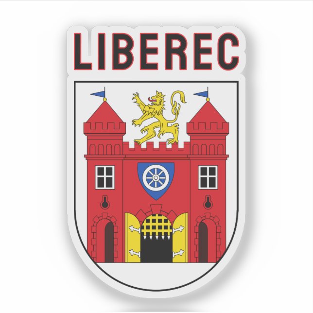 Coat of Arms of Liberec, Czech Republic (Front)