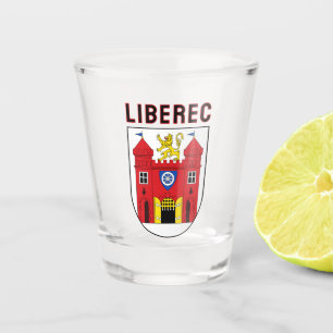 Coat of Arms of Liberec, Czech Republic Shot Glass